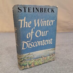 The Winter of Our Discontent John Steinbeck 1961 First Edition Viking Press HC